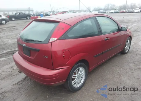 2004 Ford Focus Zx3 из США, поврежденный, VIN 3FAFP31Z74R108244